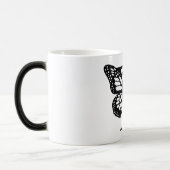 Y Schwarzer Butterfly Verwandlungstasse (Links)