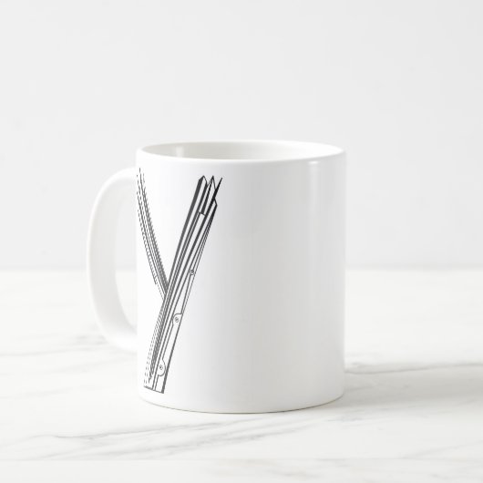 "Y" Tasse (Vorderseite Links)