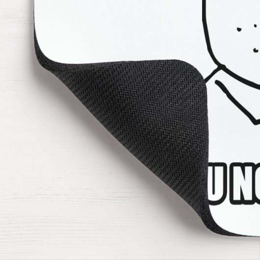 Y U KEIN Typ Meme Mousepad (Ecke)