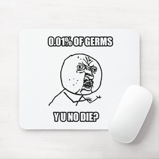 Y U KEIN Typ Meme Mousepad (Mit Mouse)
