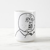 Y U NEIN?? KAFFEETASSE (Mittel)