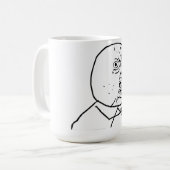 Y U NEIN?? KAFFEETASSE (Vorderseite Links)