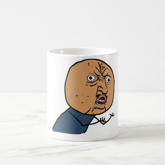 Y U NEIN? Typ Kaffeetasse (Mittel)