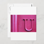 Y U.. POSTKARTE (Vorne/Hinten)