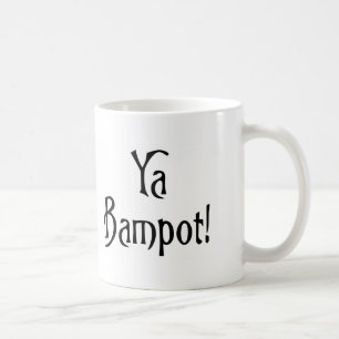Ya Bampot lustig Scottish Banter Patter Slang Kaffeetasse