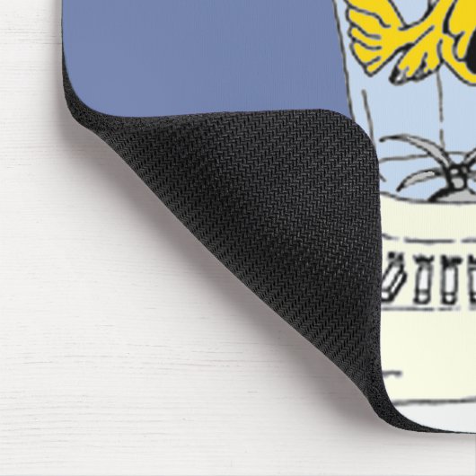 Ya Betcha werde ich betont! (Fische in einer Mousepad (Ecke)