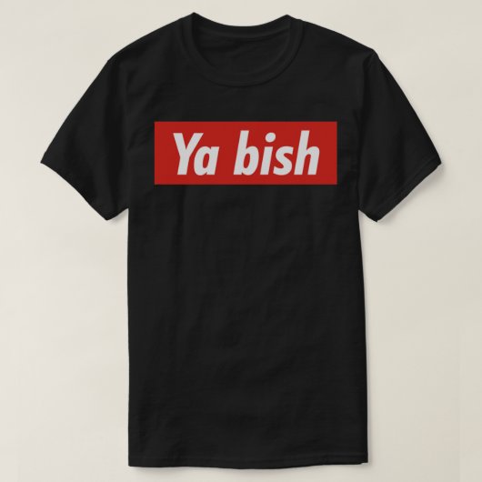Ya Bish - Kendrick lamar Baseball ¾-Sieb-T - Shirt (Design vorne)