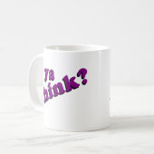 Ya denken Tasse (Vorderseite Links)