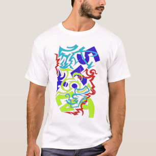 YA Graffiti-Entwurf T-Shirt