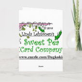 YA HOO-ANGESAGTE ANGESAGTE HOORAY-GRATULATIONEN KARTE (Rückseite)