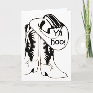 YA HOO-ANGESAGTE ANGESAGTE HOORAY-GRATULATIONEN KARTE