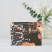 Ya in Boston Postkarte (Stehend Vorderseite)