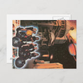 Ya in Boston Postkarte (Vorne/Hinten)