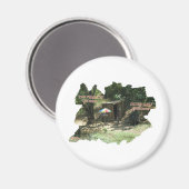 Ya Man ~ Ochos Rios Jamaica Magnet (Vorderseite/Rückseite)