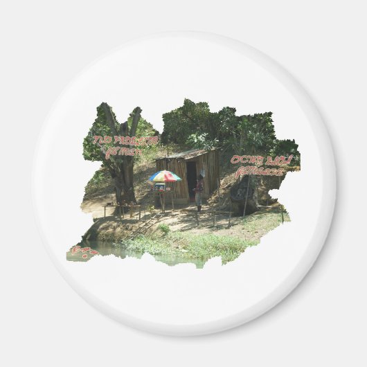 Ya Man ~ Ochos Rios Jamaica Magnet (Vorne)