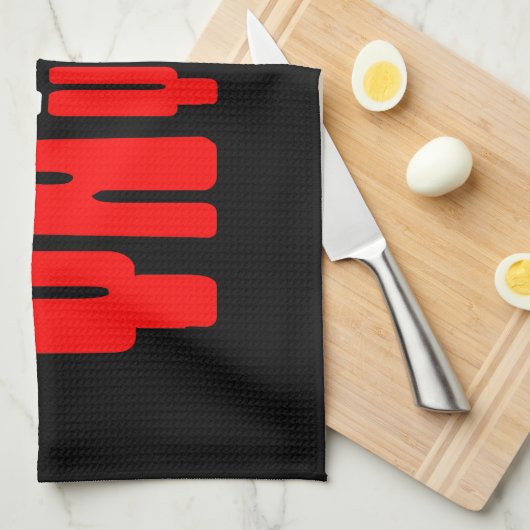 Ya Played Yaself Geschirrtuch (Viertel Falte)