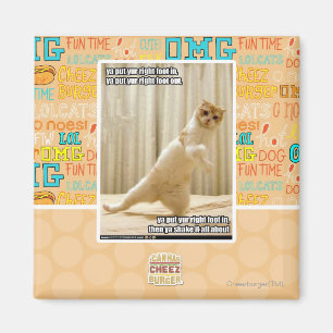 Ya setzte yur rechten Fuß herein, ya gesetzter yu Magnet