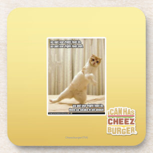 Ya setzte yur rechten Fuß herein, ya gesetzter yu Untersetzer