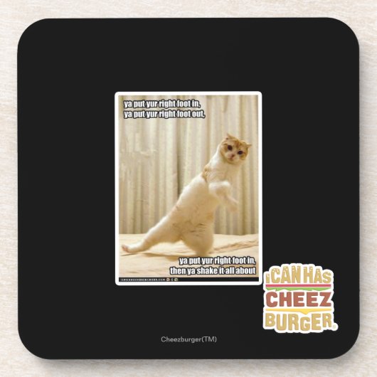 Ya setzte yur rechten Fuß herein, ya gesetzter yur Getränkeuntersetzer (Vorderseite)