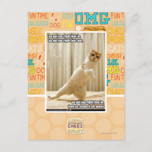 Ya setzte yur rechten Fuß herein, ya gesetzter yur Postkarte