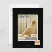 Ya, stecken Sie den rechten Fuß hinein, ya stellen Postkarte (Vorne/Hinten)