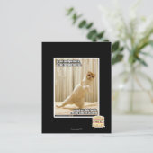 Ya, stecken Sie den rechten Fuß hinein, ya stellen Postkarte (Stehend Vorderseite)