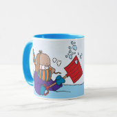 Ya Sure, Sie Betcha Schnee-Tasse Tasse (Vorderseite Links)