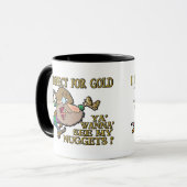 Ya wollen ' sehen meine Nuggets? Tasse (Vorderseite Links)