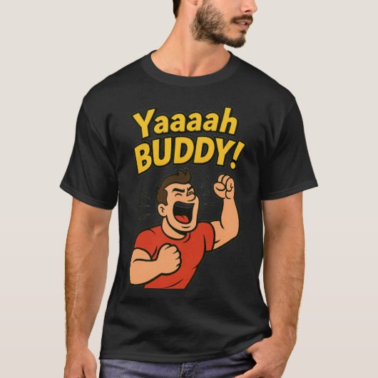 Yaaaah Kumpel Power Burst T-Shirt (Vorderseite)