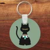 YAAAWN Schläfriger Schlüsselring Schlüsselanhänger (Vorderseite)