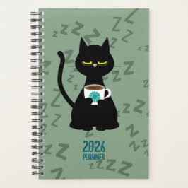 YAAAWN Sleepy Cat 2026 Planner Planer