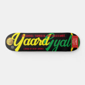 YAARD GYAL JMT JAMAICA 7 3/4" Skateboard Deck (Horizontal)