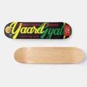 YAARD GYAL JMT JAMAICA 7 3/4" Skateboard Deck (Horizontal)