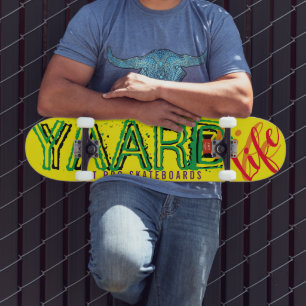 YAARD LIFE JMT Skateboard, 7¾ Zoll Deck Skateboard