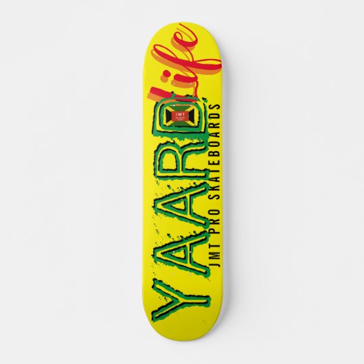 YAARD LIFE JMT Skateboard, 7¾ Zoll Deck Skateboard (Vorne)