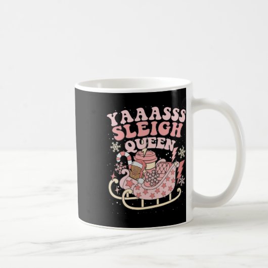 Yaas Schlitten Königin Schlitten Mädchen passendes Kaffeetasse (Rechts)