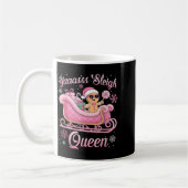 Yaas Sleigh Queen Sleigh Girl Matching Christmas Kaffeetasse (Links)