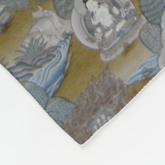 Yab Yum Vajrasattva Fleece Blanket (Ecke)