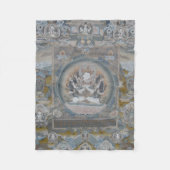 Yab Yum Vajrasattva Fleece Blanket (Vorderseite)