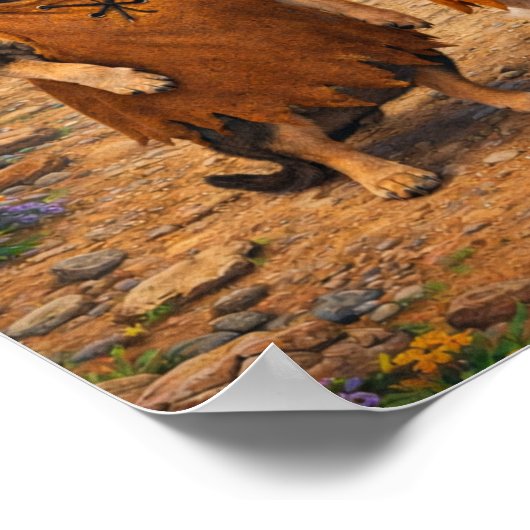 "Yabba, Dabba!" Poster (Ecke)