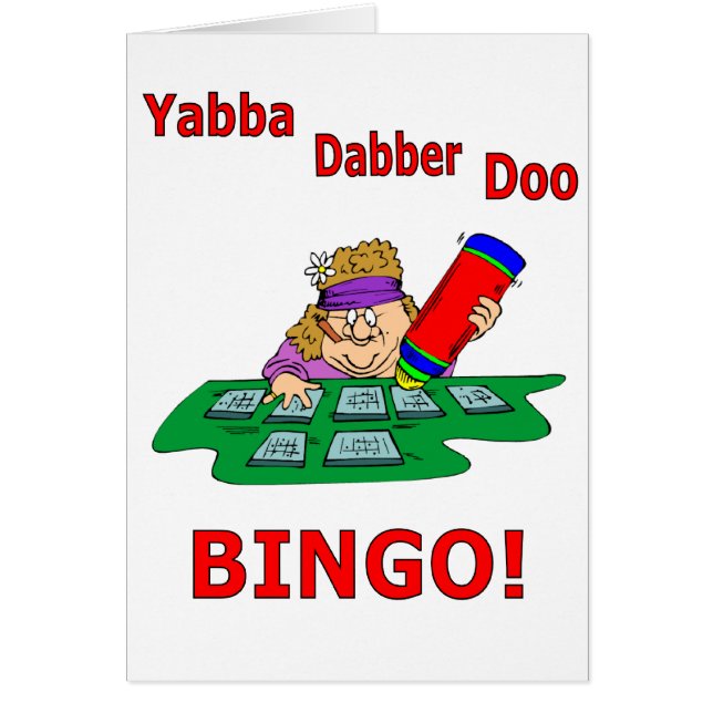 Yabba Dabber Doo - BINGO (Vorne)