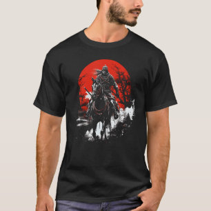 Yabusame Horseback Archery Japanese Art Graphic Te T-Shirt