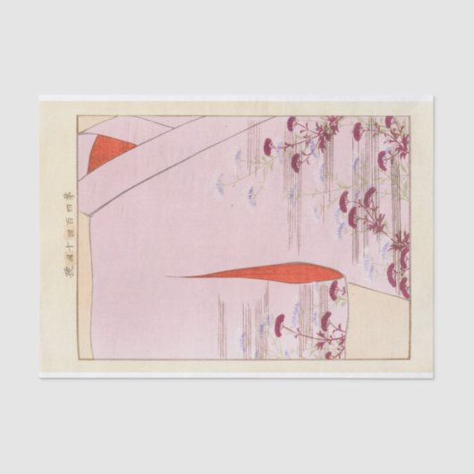 Yachigusa V 15 Pl 24 von Seiko Ueno Seidenpapier (Vorderseite)