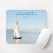 Yacht auf Calm Waters Mousepad (Mit Mouse)