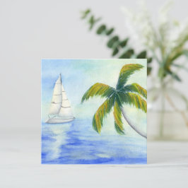 Yacht auf dem Meer Palma