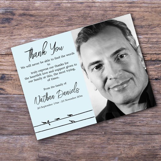 Yacht auf der Beerdigung des Ozeans Dankeschön Kar Einladung