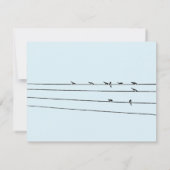 Yacht auf der Beerdigung des Ozeans Dankeschön Kar Einladung (Rückseite)