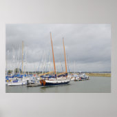 Yacht Barn Owl Poster (Vorne)