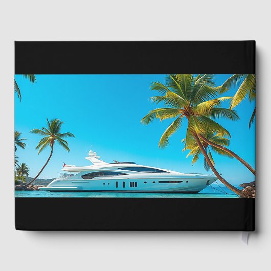 Yacht "Black Foto" Gästebuch (Rückseite)