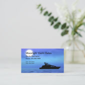 Yacht-Boots-Verkäufe und Wartung Visitenkarte (Stehend Vorderseite)
